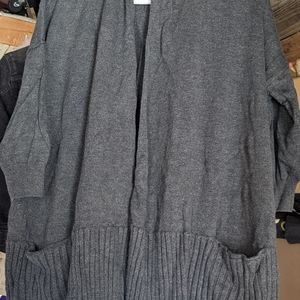 Michael Kors M grey cardigan sweater